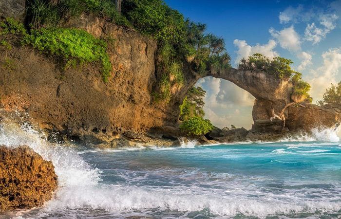 Natural Coral Bridge